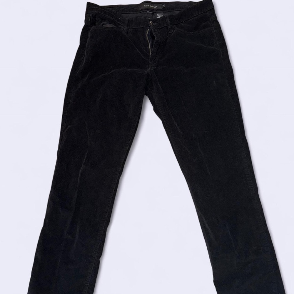 Calvin Klein Jeans Dark Straight Leg Trousers